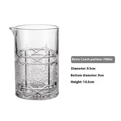 Thickening Crystal Cocktail Blender Bottle Utensils