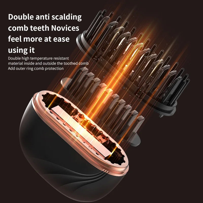 Mini Hair Straightening Comb Wireless Charging Portable Multifunctional Hair Care Not Hurt Hair Styling Comb