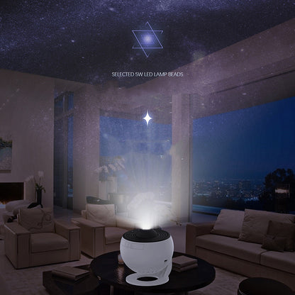 Projecteur Galaxie 12-en-1 HD Rotatif 360° – Lampe Planétarium Étoilé pour Enfants & Décoration Chambre Luxe