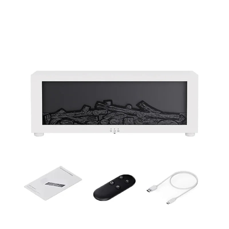 Air Humidifier Essential Oils Humidifiers Home Aroma Humidifier Flame Automatic Fragrance Diffuser With LED Light Remote Control