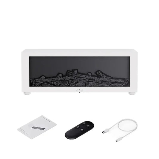 Air Humidifier Essential Oils Humidifiers Home Aroma Humidifier Flame Automatic Fragrance Diffuser With LED Light Remote Control