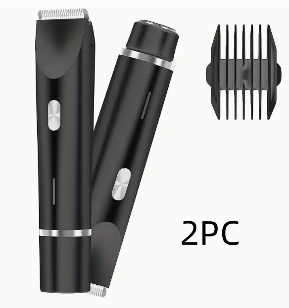 SilkTrim Pro 2-en-1 – Tondeuse Électrique Femme Intime & Corps Ultra Douce Étanche