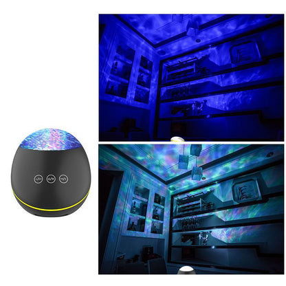 Veilleuse Projecteur Galaxie 8 Couleurs – Ambiance Zen avec Haut-Parleur