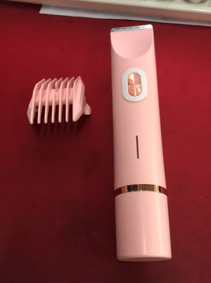 SilkTrim Pro 2-en-1 – Tondeuse Électrique Femme Intime & Corps Ultra Douce Étanche
