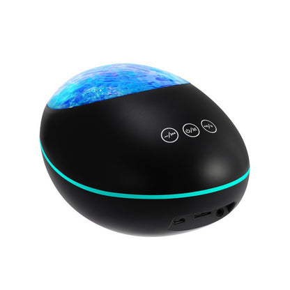 Veilleuse Projecteur Galaxie 8 Couleurs – Ambiance Zen avec Haut-Parleur
