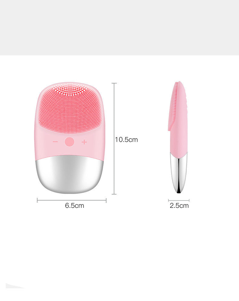 SilkGlow™ Sonic Silicone Face Cleansing Brush IPX7