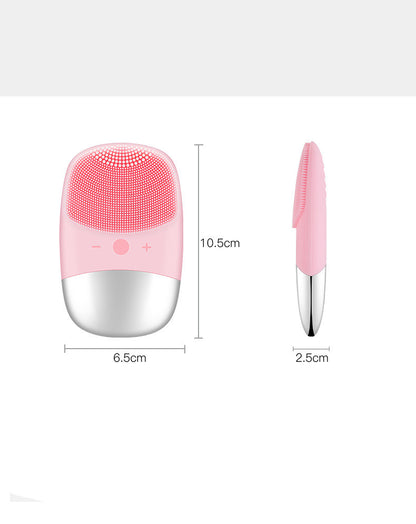 SilkGlow™ Sonic Silicone Face Cleansing Brush IPX7