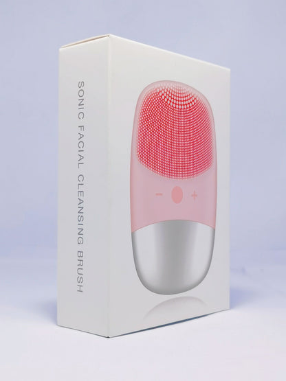 SilkGlow™ Sonic Silicone Face Cleansing Brush IPX7