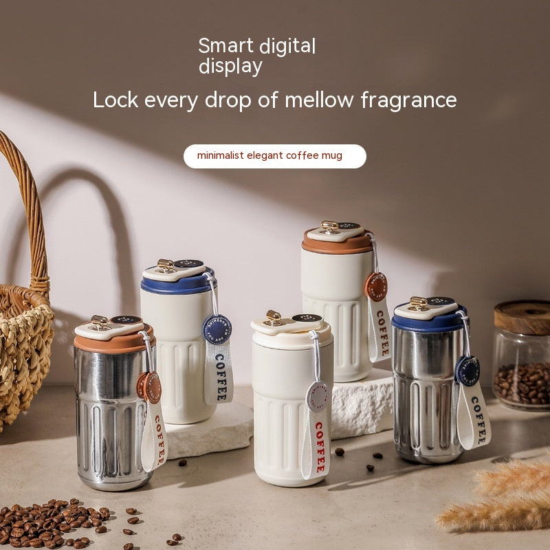 Thermos Digital LED 450ml – Bouteille Isotherme Intelligente