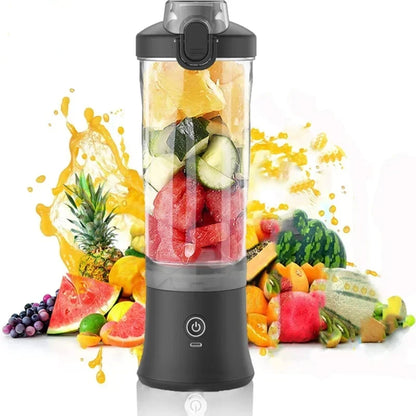 Blender Portable 600ML Rechargeable USB – Mini Mixeur Smoothie 4000mAh