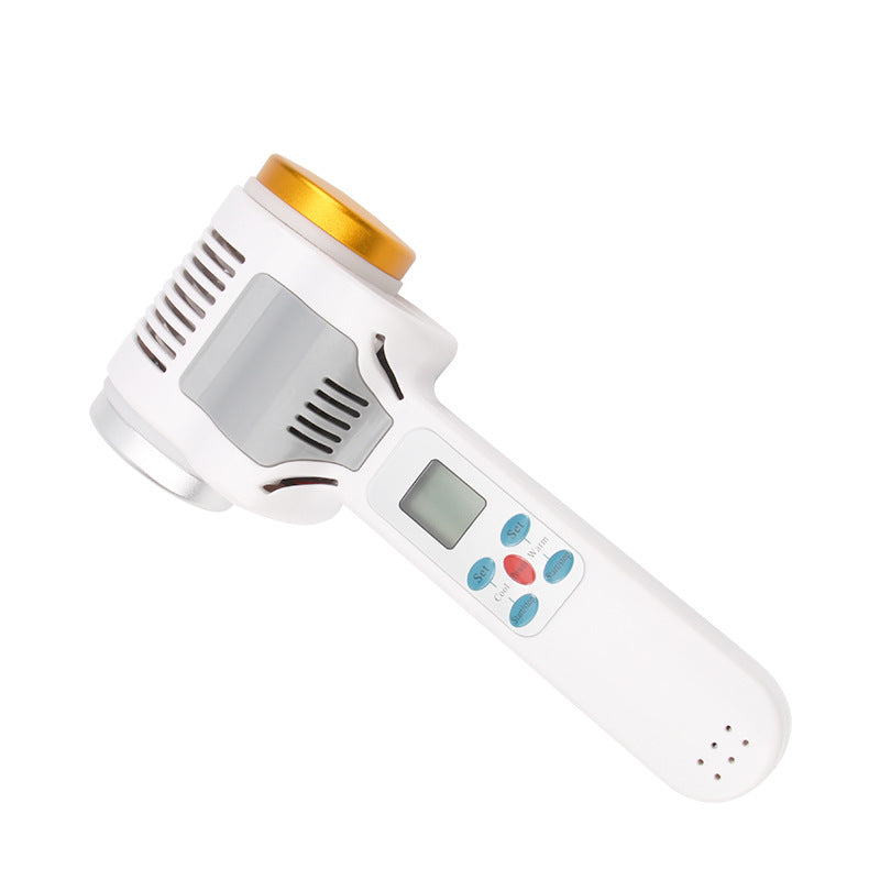 GlowThera™ Hot & Cold LED Facial Massager | Blue & Red Light Skin Care Device