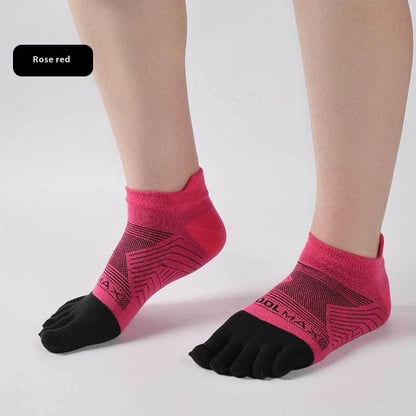 CoolMax Marathon Running Toe Socks – Homme – Anti-Transpiration & Séchage Rapide
