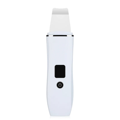 Ultrasonic Skin Scrubber Deep Face Cleaning Acne Blackhead Remover Facial Spatula Peeling Shovel EMS Skin Lifting Machine
