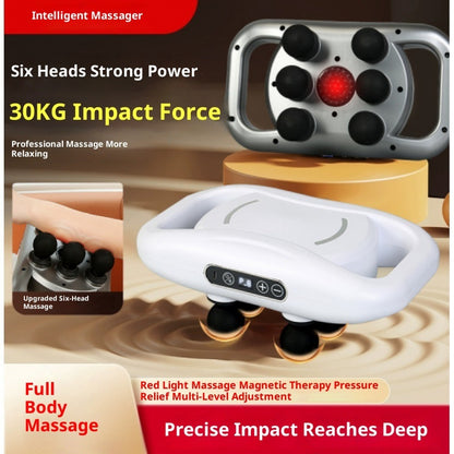 Deep Tissue Massage Gun 16 Heads – Electric Muscle Massager for Full Body Recovery