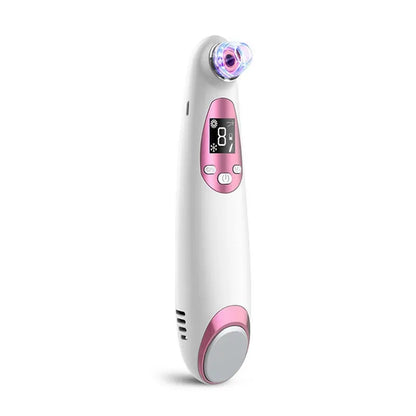 Multi-functional Blackhead Remover Pore Vacuum with Cold Compress, Facial Cleanser Pore Minimizer Beauty Device for Acne & Black