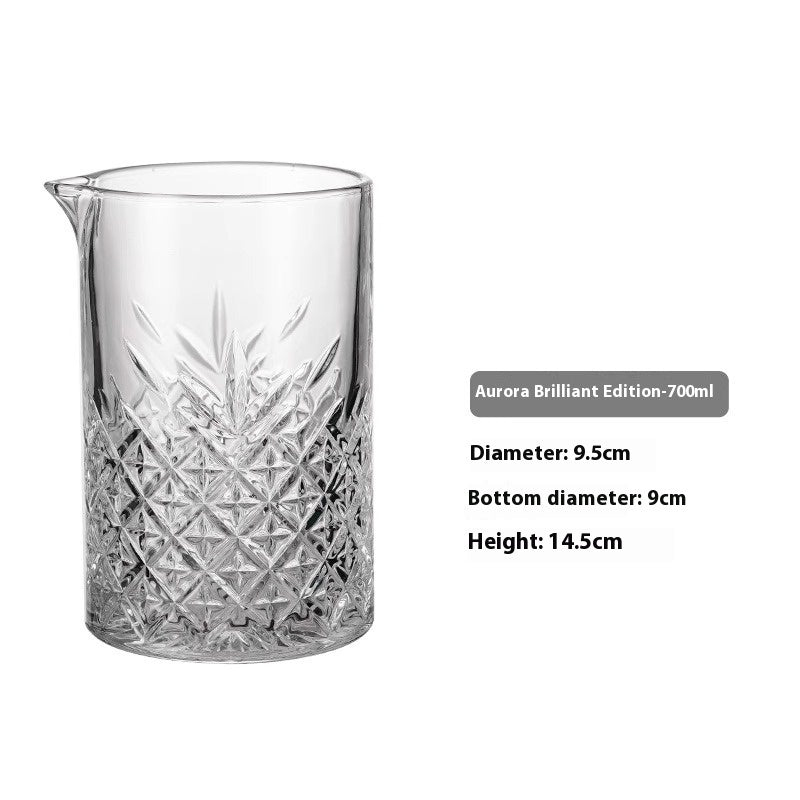 Thickening Crystal Cocktail Blender Bottle Utensils
