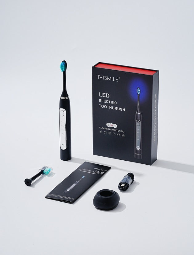 UltraWhite Sonic Blue Light Electric Toothbrush – Rechargeable Whitening Brush