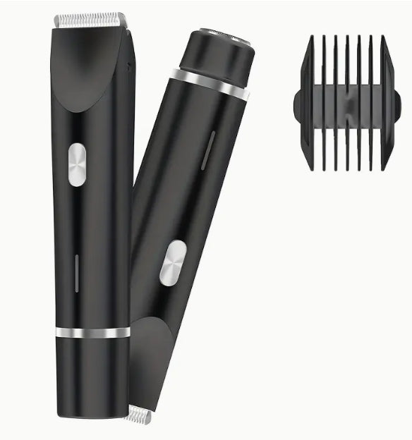 SilkTrim Pro 2-en-1 – Tondeuse Électrique Femme Intime & Corps Ultra Douce Étanche