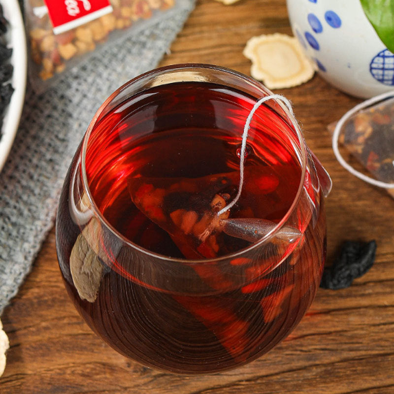 Five Treasures Ginseng Tea – Natural Energy & Wellness Herbal Infusion