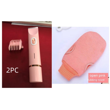 SilkTrim Pro 2-en-1 – Tondeuse Électrique Femme Intime & Corps Ultra Douce Étanche