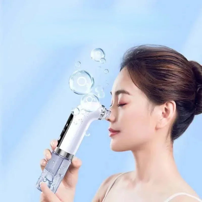 Electric Blackhead Removal Pore Vacuuming Facial Cleanser Acne Removal Blackhead Usb Rechargeable Water Circulation Cleaning Too