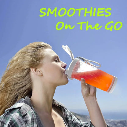 Blender Portable 600ML Rechargeable USB – Mini Mixeur Smoothie 4000mAh