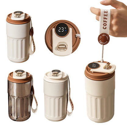 Thermos Digital LED 450ml – Bouteille Isotherme Intelligente