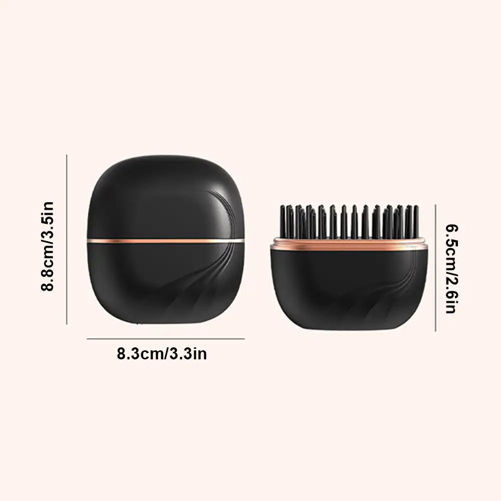 Hair straightening comb wireless charging  straightener  care styling comb home long  styling fluffy