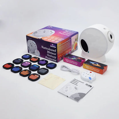 Galaxy Projector Night Light 13 in 1 Constellations Planetarium Star Projector  Ceiling Space Planets Projector Living Room Deco