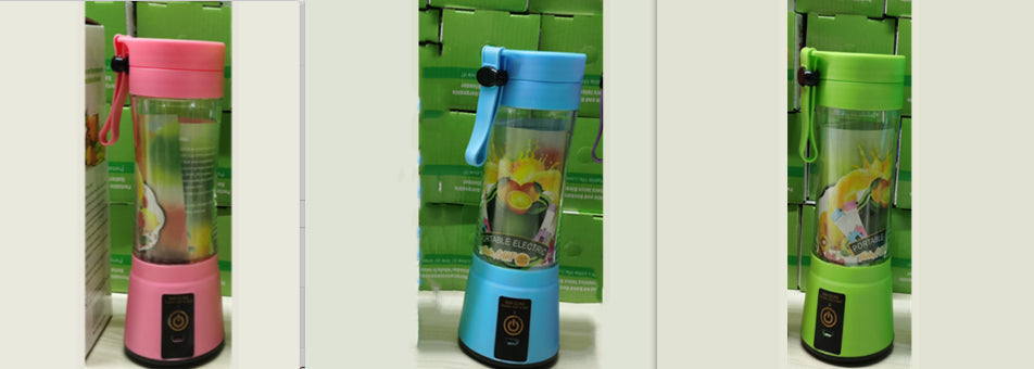 BlendGo™ – Blender Portable USB Rechargeable 6 Lames pour Smoothies Frais Partout