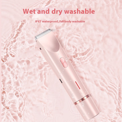 SilkTrim Pro 2-en-1 – Tondeuse Électrique Femme Intime & Corps Ultra Douce Étanche