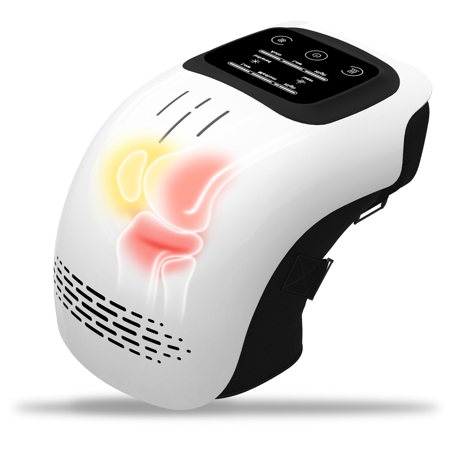 KneeRelief Pro™ – Massager de Genou Chauffant Électrique Infrarouge & Vibration