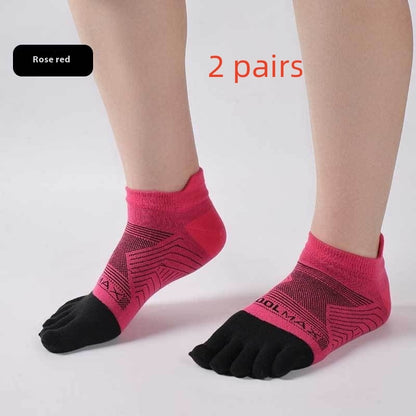 CoolMax Marathon Running Toe Socks – Homme – Anti-Transpiration & Séchage Rapide