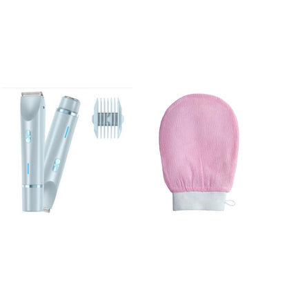 SilkTrim Pro 2-en-1 – Tondeuse Électrique Femme Intime & Corps Ultra Douce Étanche