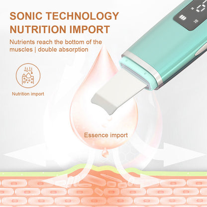 UltraClean Pro 5-in-1 Ultrasonic Blackhead Remover – Facial Cleansing & Skin Lifting Device