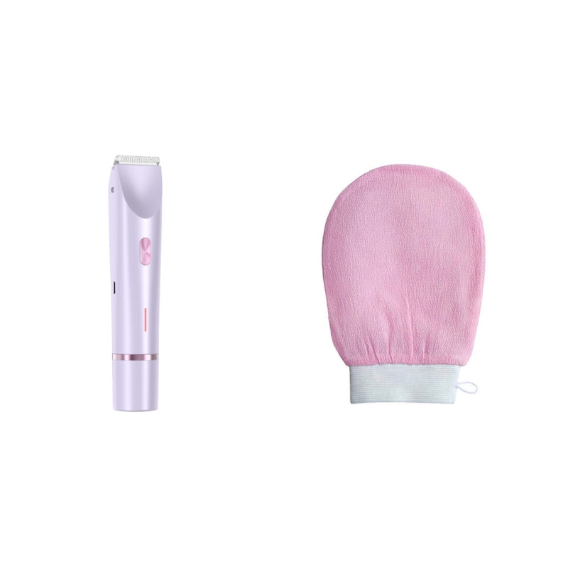 SilkTrim Pro 2-en-1 – Tondeuse Électrique Femme Intime & Corps Ultra Douce Étanche