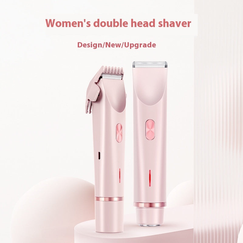 SilkTrim Pro 2-en-1 – Tondeuse Électrique Femme Intime & Corps Ultra Douce Étanche