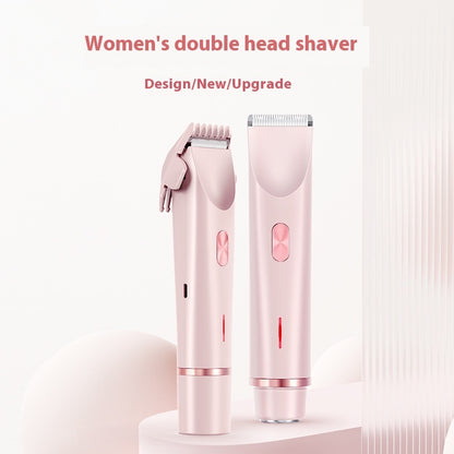 SilkTrim Pro 2-en-1 – Tondeuse Électrique Femme Intime & Corps Ultra Douce Étanche