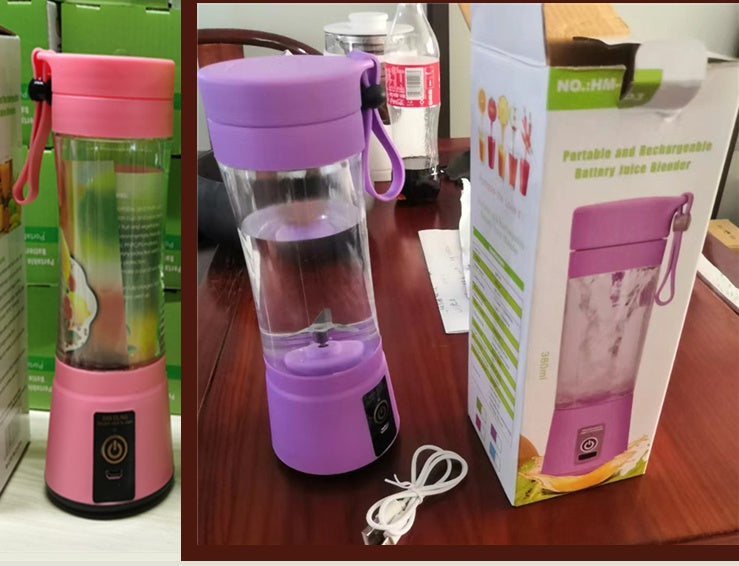 BlendGo™ – Blender Portable USB Rechargeable 6 Lames pour Smoothies Frais Partout