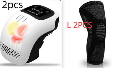 KneeRelief Pro™ – Massager de Genou Chauffant Électrique Infrarouge & Vibration