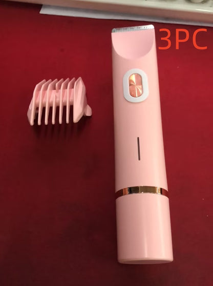 SilkTrim Pro 2-en-1 – Tondeuse Électrique Femme Intime & Corps Ultra Douce Étanche