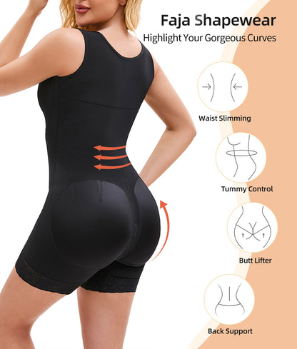Body Gainant Sculptant Femme – Faja Colombienne Ventre Plat & Push-Up