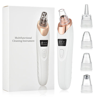 Electric Facial Skin Care Pore Removal Cleanser Vacuum Acne Removal For Deep Facial Pores 5 Suction Power Blackhead Remover Pore