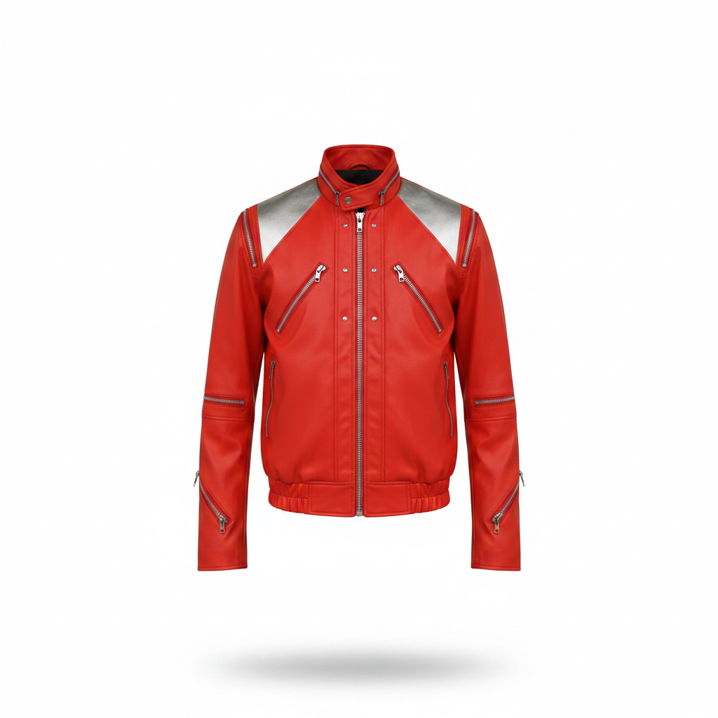Punk Red Michael Jacket