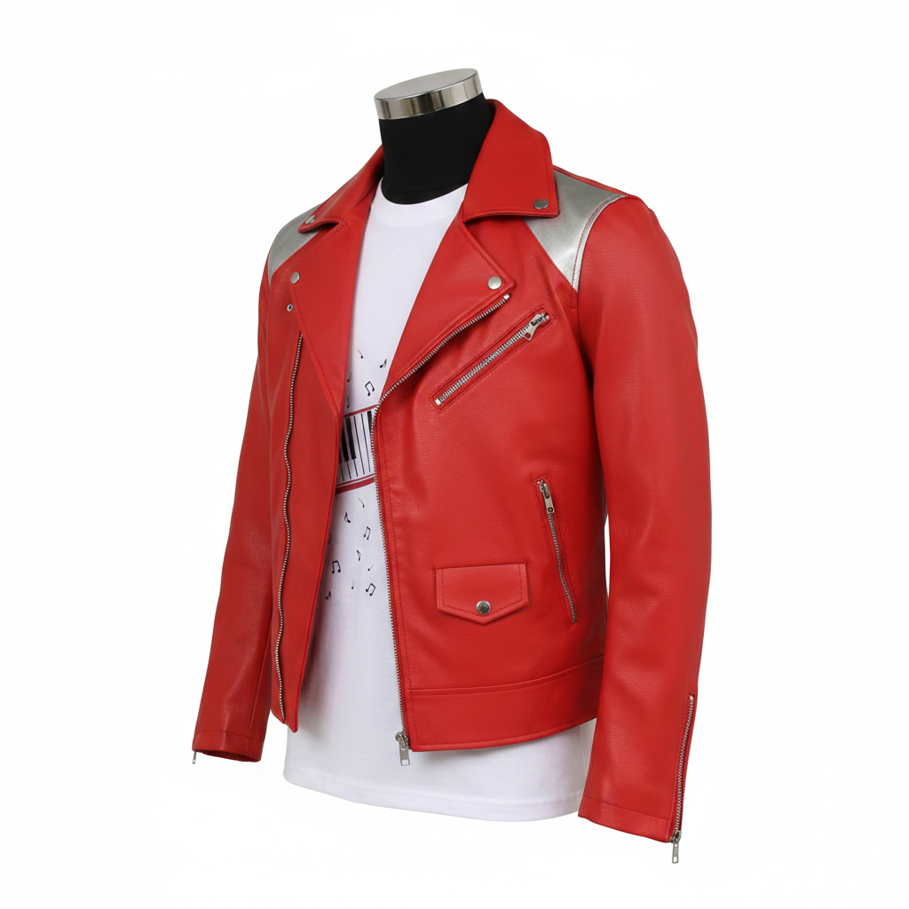 Punk Red Michael Jacket