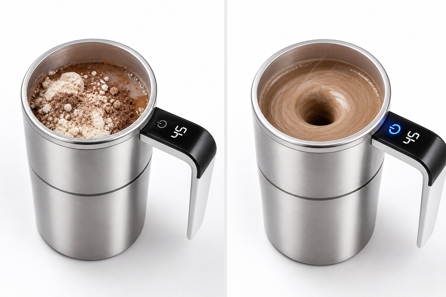 Self Stirring LCD Coffee Mug