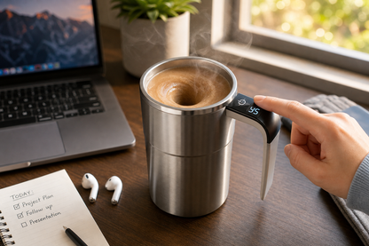 Self Stirring LCD Coffee Mug