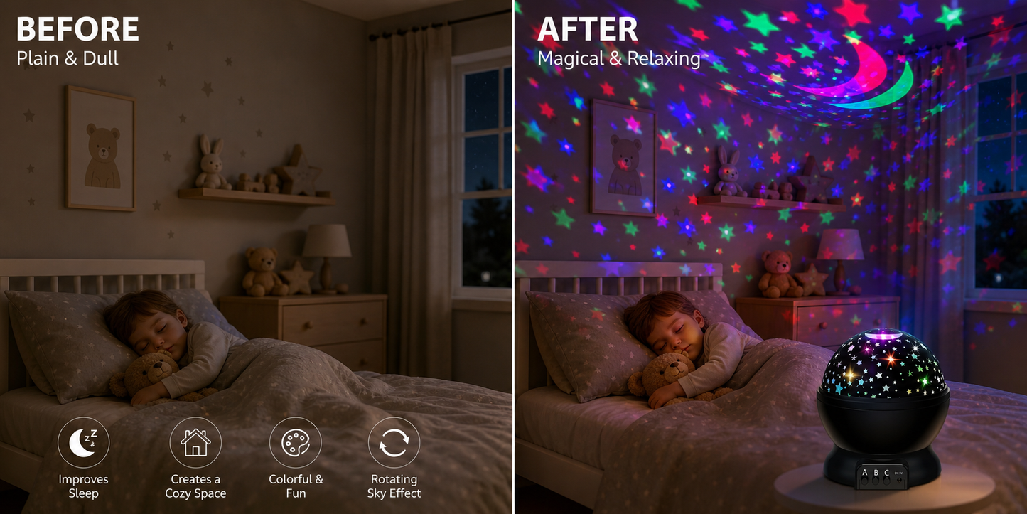 Starry Sky Night Lamp