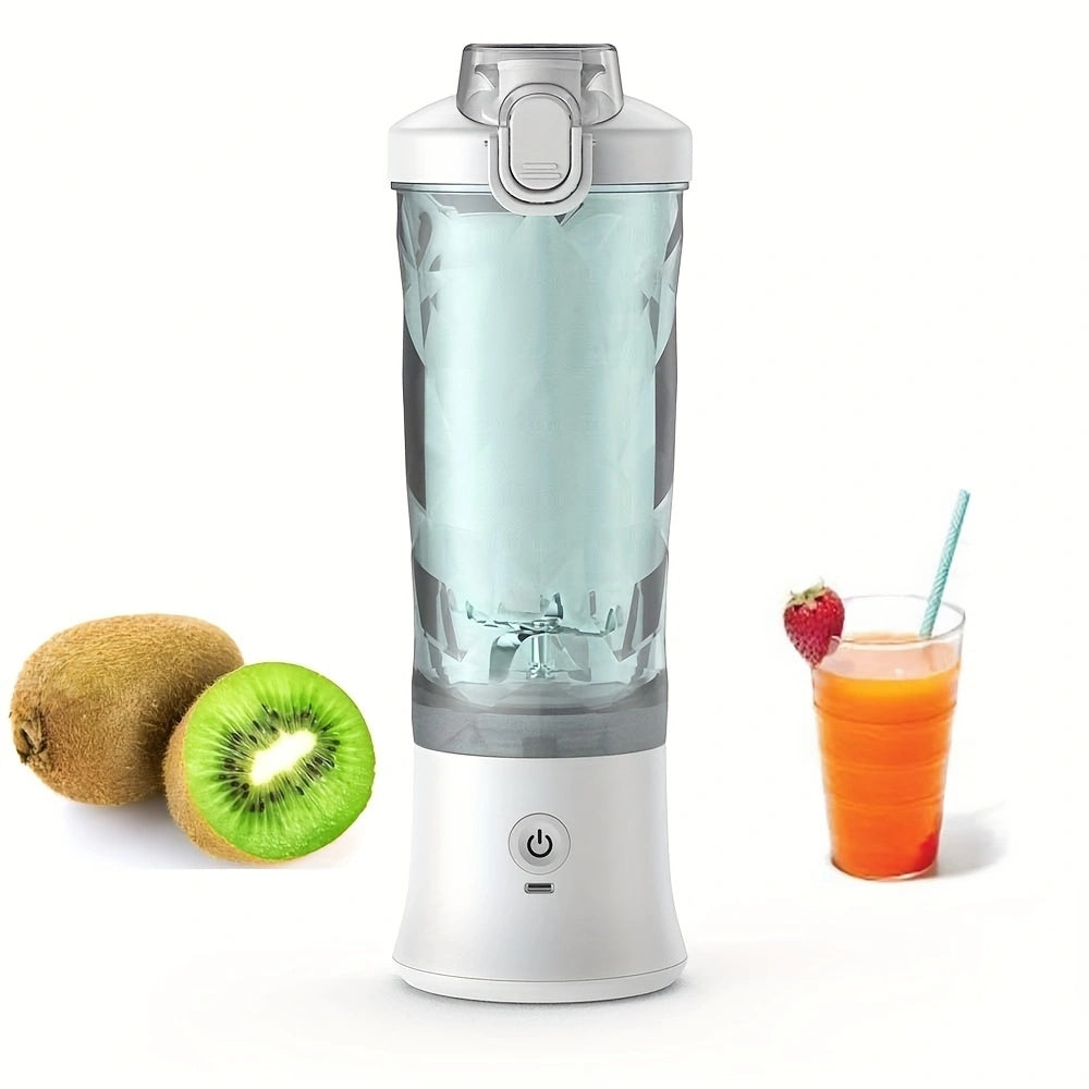 Blender Portable 600ML Rechargeable USB – Mini Mixeur Smoothie 4000mAh