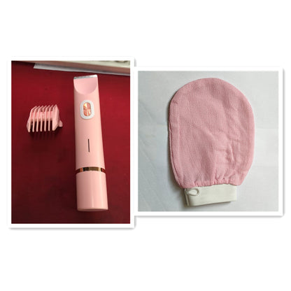 SilkTrim Pro 2-en-1 – Tondeuse Électrique Femme Intime & Corps Ultra Douce Étanche